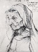Albrecht Durer Durer-s Mother Barbara,Nee Holper painting